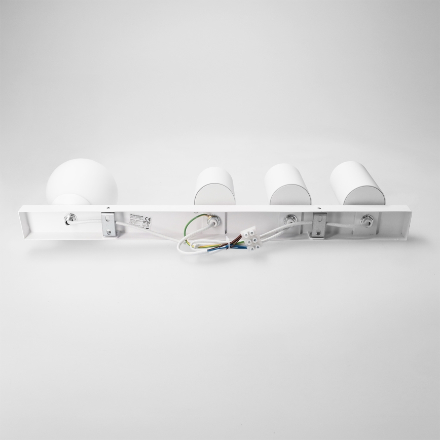 Brilagi - SELE BALL spotlight 3xGU10/30W/230V + 1xG9/10W white