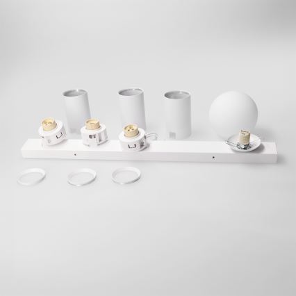 Brilagi - SELE BALL spotlight 3xGU10/30W/230V + 1xG9/10W white