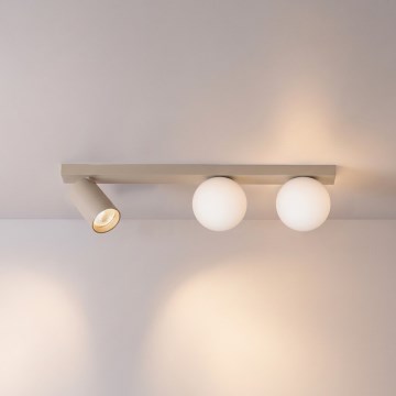 Brilagi - SELE BALL spotlight fixture 1xGU10/30W/230V + 2xG9/10W beige