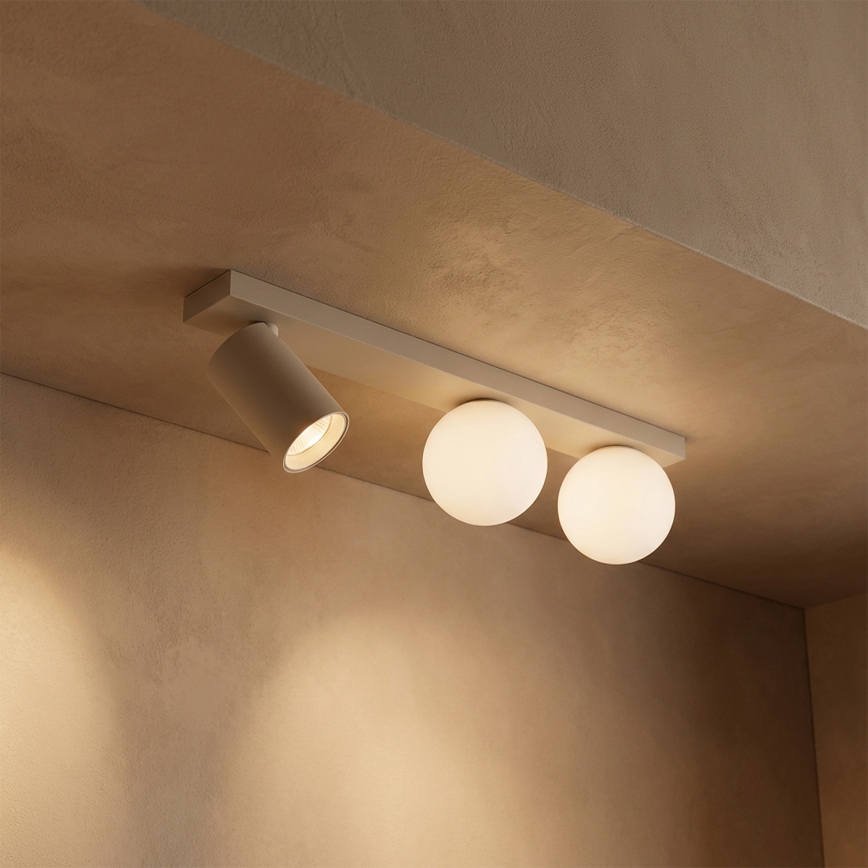 Brilagi - SELE BALL spotlight fixture 1xGU10/30W/230V + 2xG9/10W beige