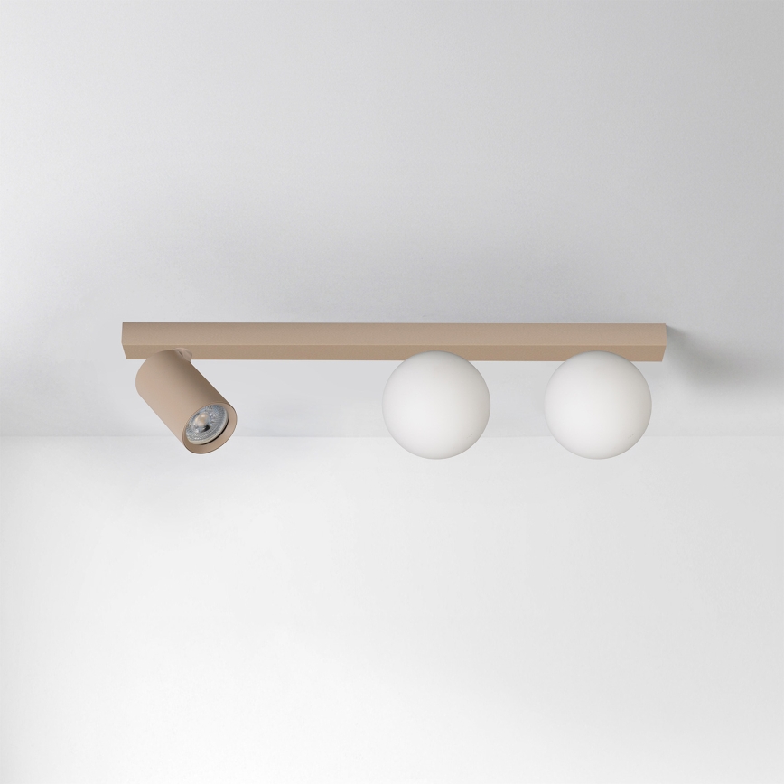 Brilagi - SELE BALL spotlight fixture 1xGU10/30W/230V + 2xG9/10W beige