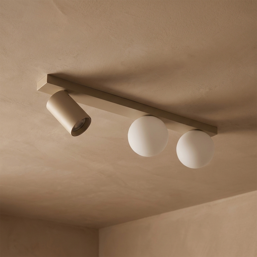 Brilagi - SELE BALL spotlight fixture 1xGU10/30W/230V + 2xG9/10W beige