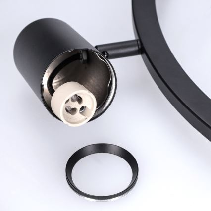 BRILAGI - SELE Cable-hung pendant light 6xGU10/30W/230V Black
