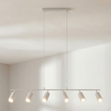 Brilagi - SELE Cable Pendant 6x GU10/30W/230V White