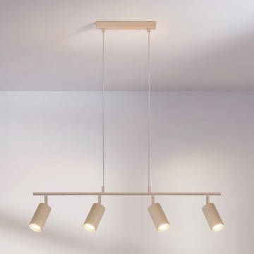 Brilagi - SELE Cable Pendant Lamp 4x GU10/30W/230V Beige