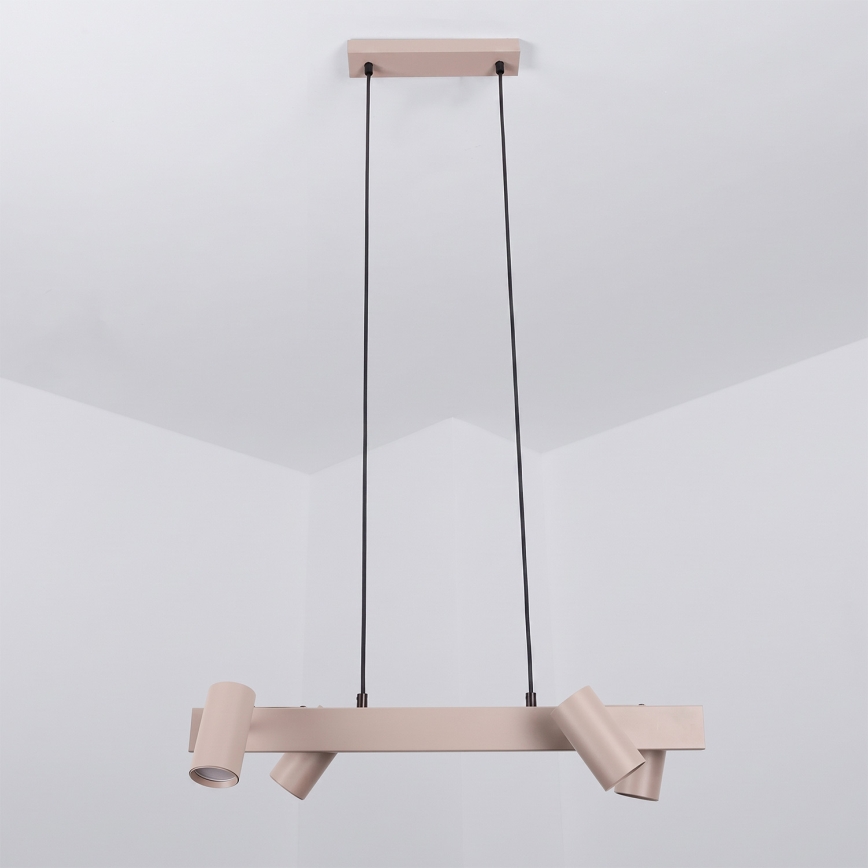 Brilagi - SELE Cable Pendant Light 4x GU10 / 30W / 230V, Beige