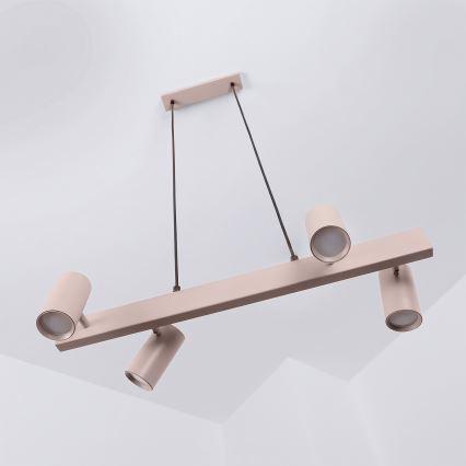Brilagi - SELE Cable Pendant Light 4x GU10 / 30W / 230V, Beige