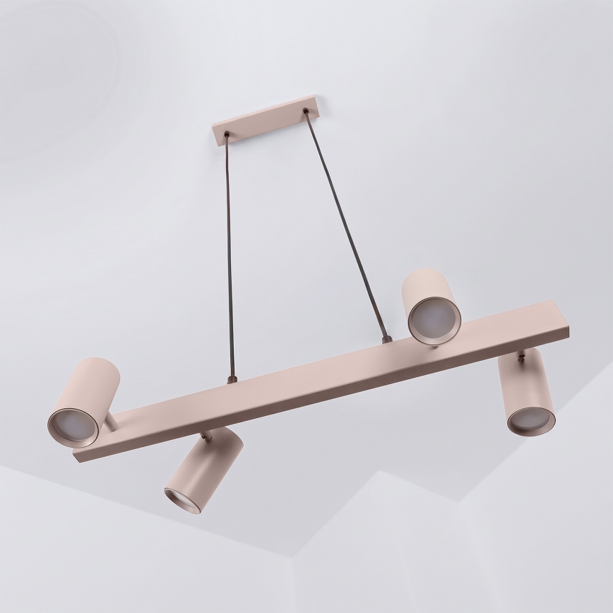 Brilagi - SELE Cable Pendant Light 4x GU10 / 30W / 230V, Beige
