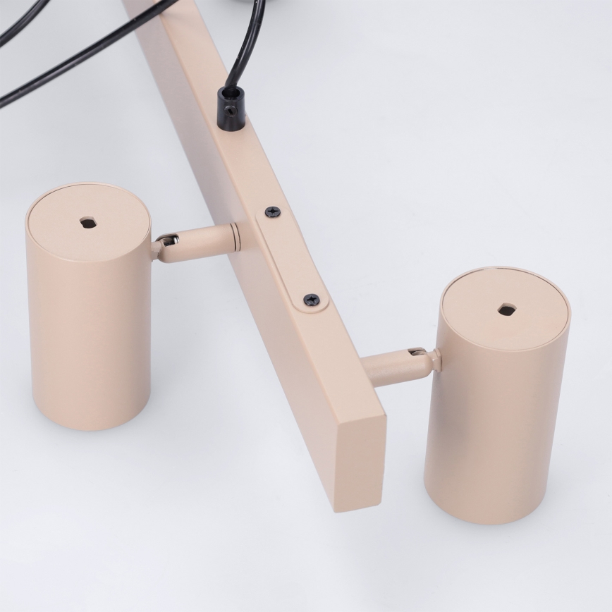 Brilagi - SELE Cable Pendant Light 4x GU10 / 30W / 230V, Beige