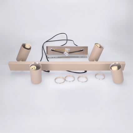 Brilagi - SELE Cable Pendant Light 4x GU10 / 30W / 230V, Beige