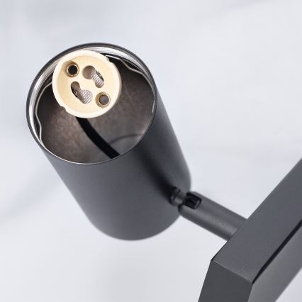 Brilagi - SELE Cable Pendant Light 4xGU10/30W/230V Black