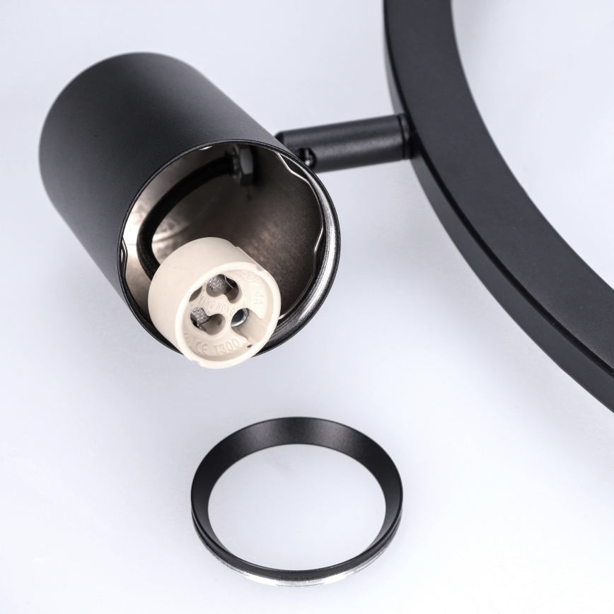 BRILAGI - SELE Cable Pendant Light 4xGU10/30W/230V Black
