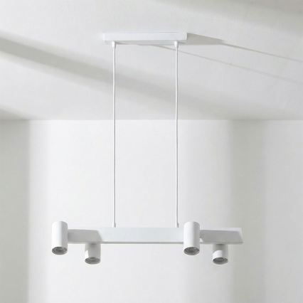 Brilagi - SELE cable pendant light 4xGU10/30W/230V white