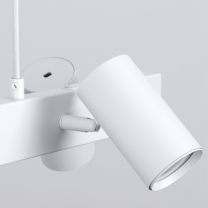 Brilagi - SELE cable pendant light 4xGU10/30W/230V white
