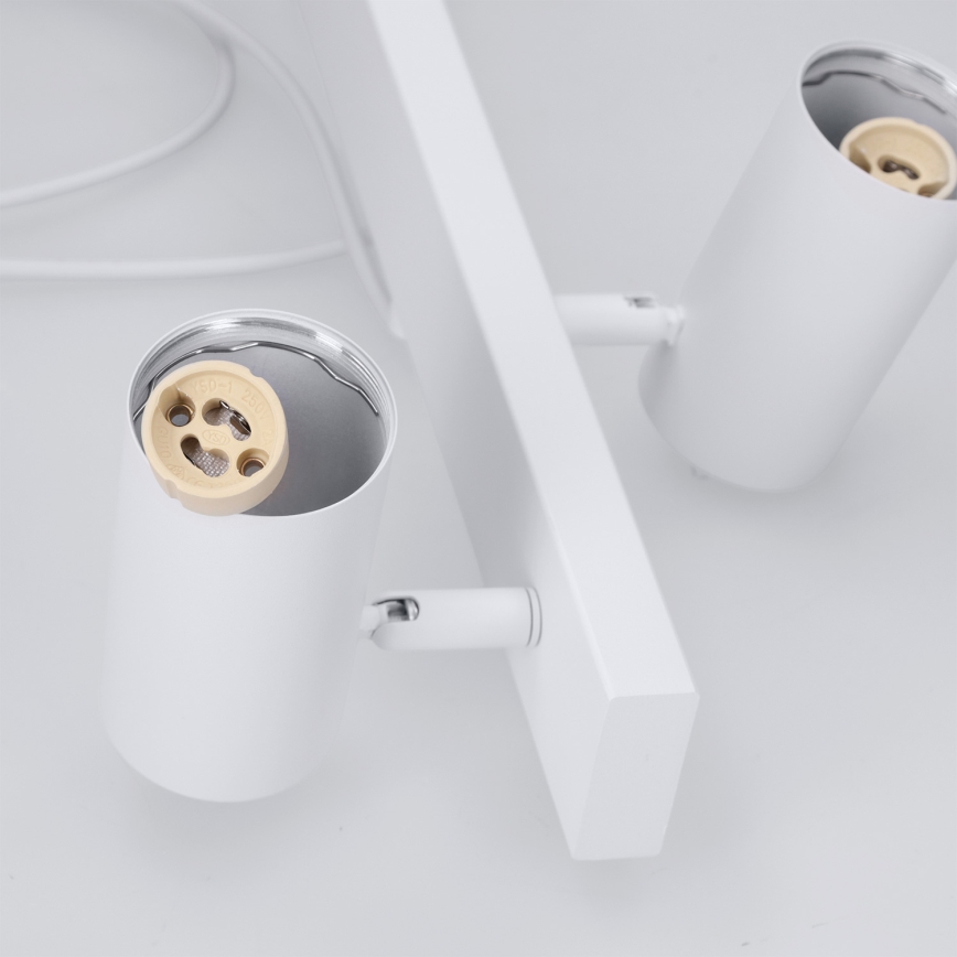 Brilagi - SELE cable pendant light 4xGU10/30W/230V white