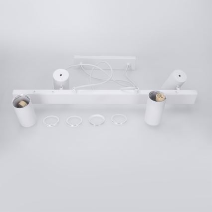 Brilagi - SELE cable pendant light 4xGU10/30W/230V white