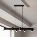 Brilagi - SELE Cable Pendant Light 6x GU10/30W/230V Black