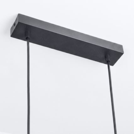 Brilagi - SELE Cable Pendant Light 6x GU10/30W/230V Black