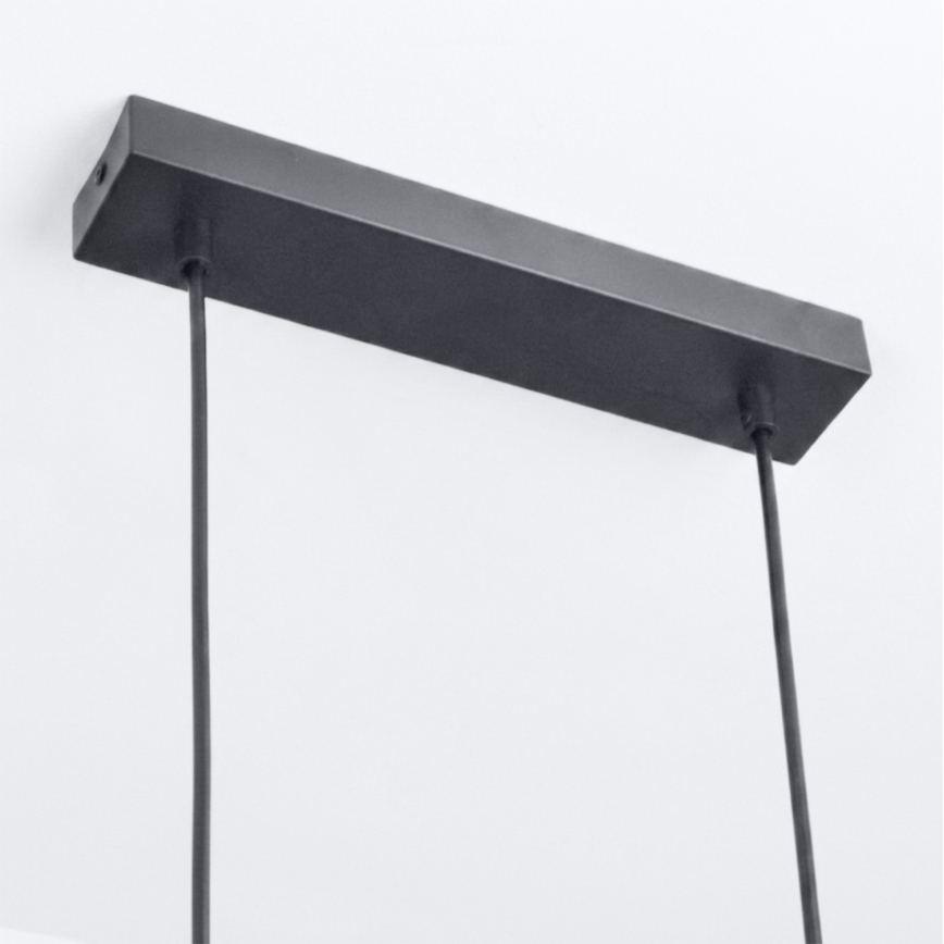 Brilagi - SELE Cable Pendant Light 6x GU10/30W/230V Black