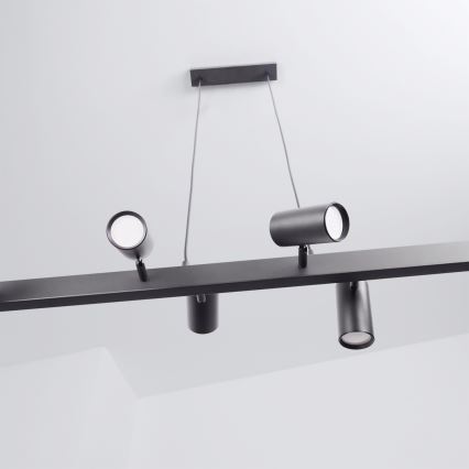 Brilagi - SELE Cable Pendant Light 6x GU10/30W/230V Black
