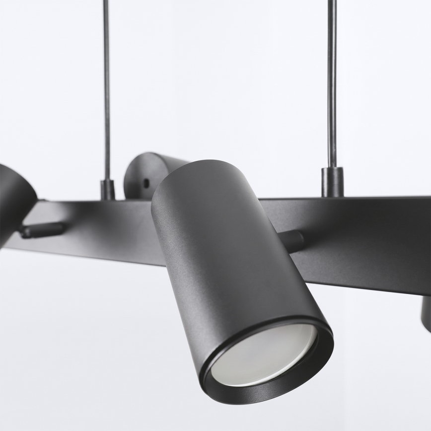 Brilagi - SELE Cable Pendant Light 6x GU10/30W/230V Black