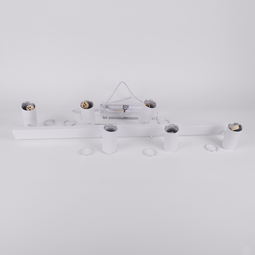 Brilagi - SELE cable pendant light, 6× GU10 (30W) 230V, white
