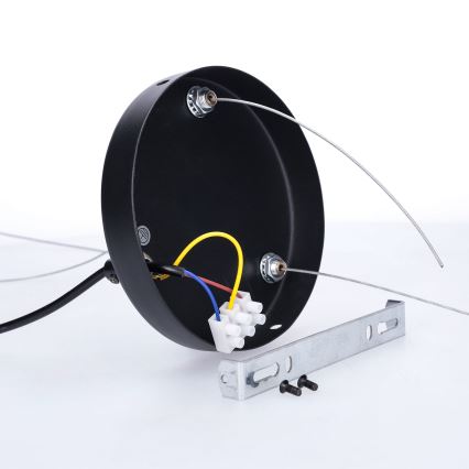 BRILAGI - SELE Cable-Suspended Chandelier 6x GU10/30W/230V, Black
