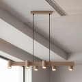 Brilagi - SELE Cable-suspended pendant light 6xGU10/30W/230V Beige