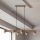 Brilagi - SELE Cable-suspended pendant light 6xGU10/30W/230V Beige