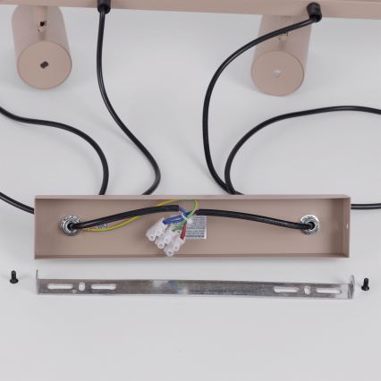 Brilagi - SELE Cable-suspended pendant light 6xGU10/30W/230V Beige