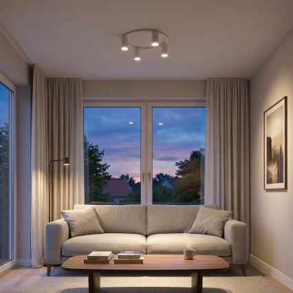 BRILAGI - SELE Ceiling Light 4x GU10/30W/230V, White