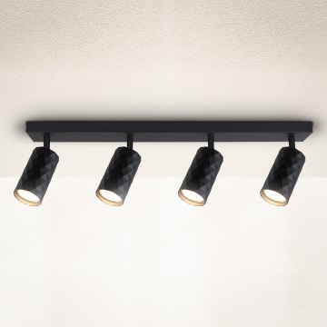 Brilagi - SELE DIAMANT 4x GU10 Spotlight, 30W/230V, Black