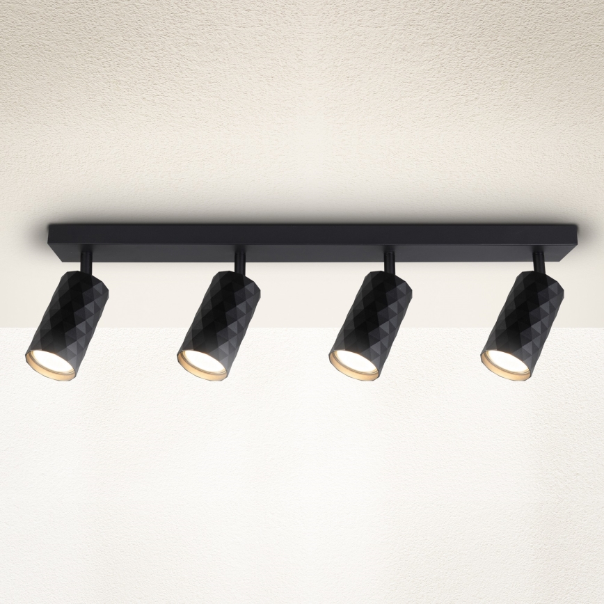 Brilagi - SELE DIAMANT 4x GU10 Spotlight, 30W/230V, Black