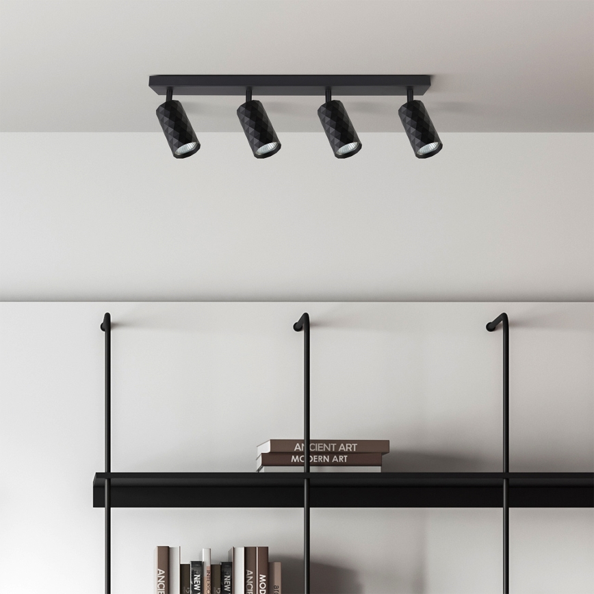 Brilagi - SELE DIAMANT 4x GU10 Spotlight, 30W/230V, Black