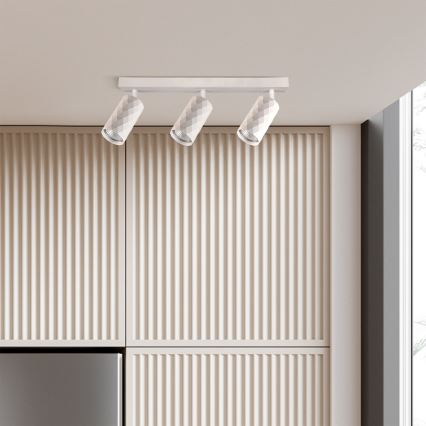 Brilagi - LED RGBW Dimmable Spotlight SELE DIAMANT 3x GU10 / 6.5W / 230V 2700–6500K Wi-Fi white