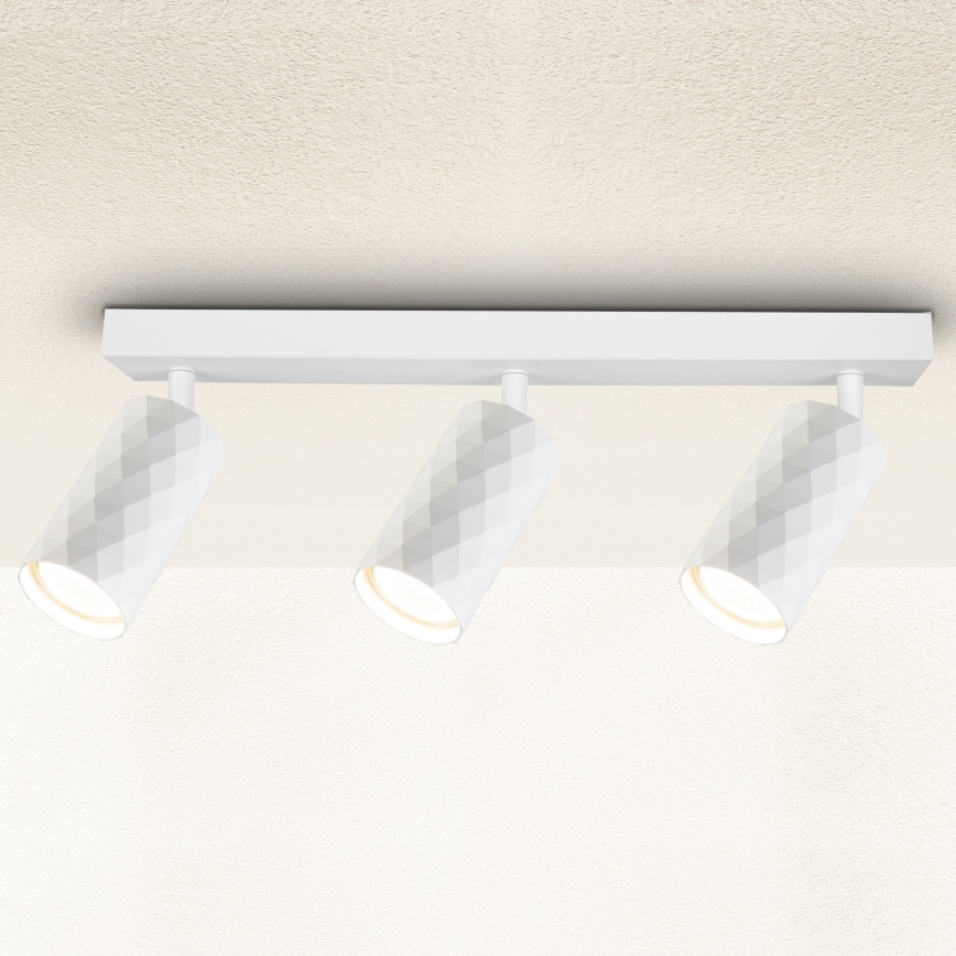 Brilagi - SELE DIAMANT Spotlight 3xGU10/30W/230V White