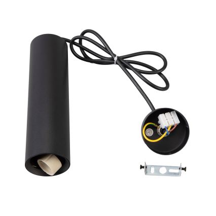 Brilagi - SELE LED RGBW Dimmable Cable Pendant 1x GU10/4.8W/230V 3000K Black + Remote Control