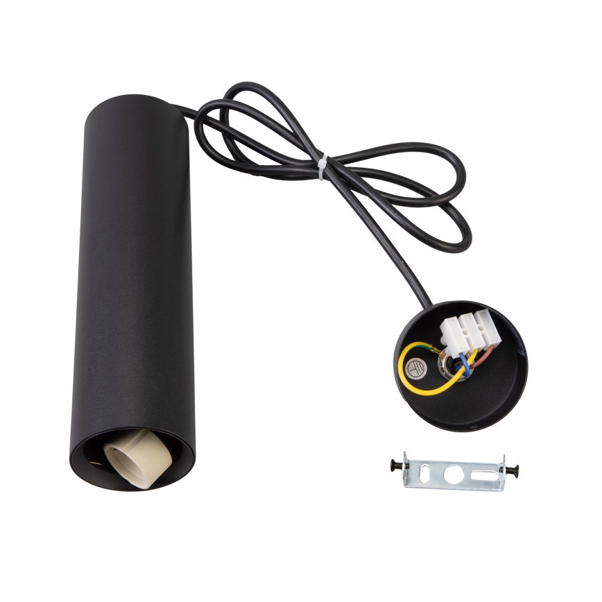 Brilagi - SELE LED RGBW Dimmable Cable Pendant 1x GU10/4.8W/230V 3000K Black + Remote Control