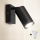 Brilagi - SELE Dimmable LED RGBW Wall Spotlight 1xGU10/6.5W/230V 2700-6500K Black
