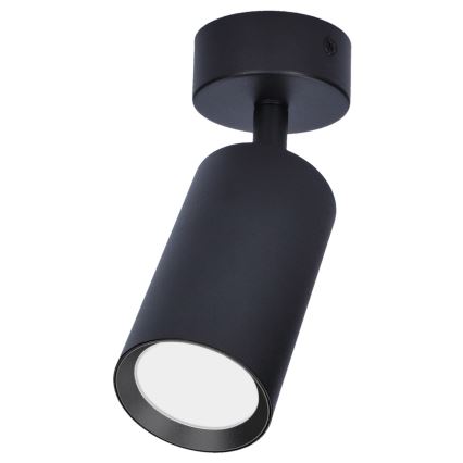 Brilagi - SELE Dimmable LED RGBW Spotlight 1xGU10/4,8W/230V/3000K Black + Remote Control