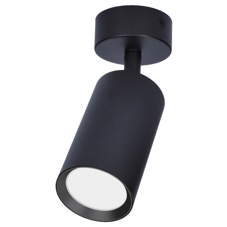 Brilagi - SELE Dimmable LED RGBW Spotlight 1xGU10/4,8W/230V/3000K Black + Remote Control