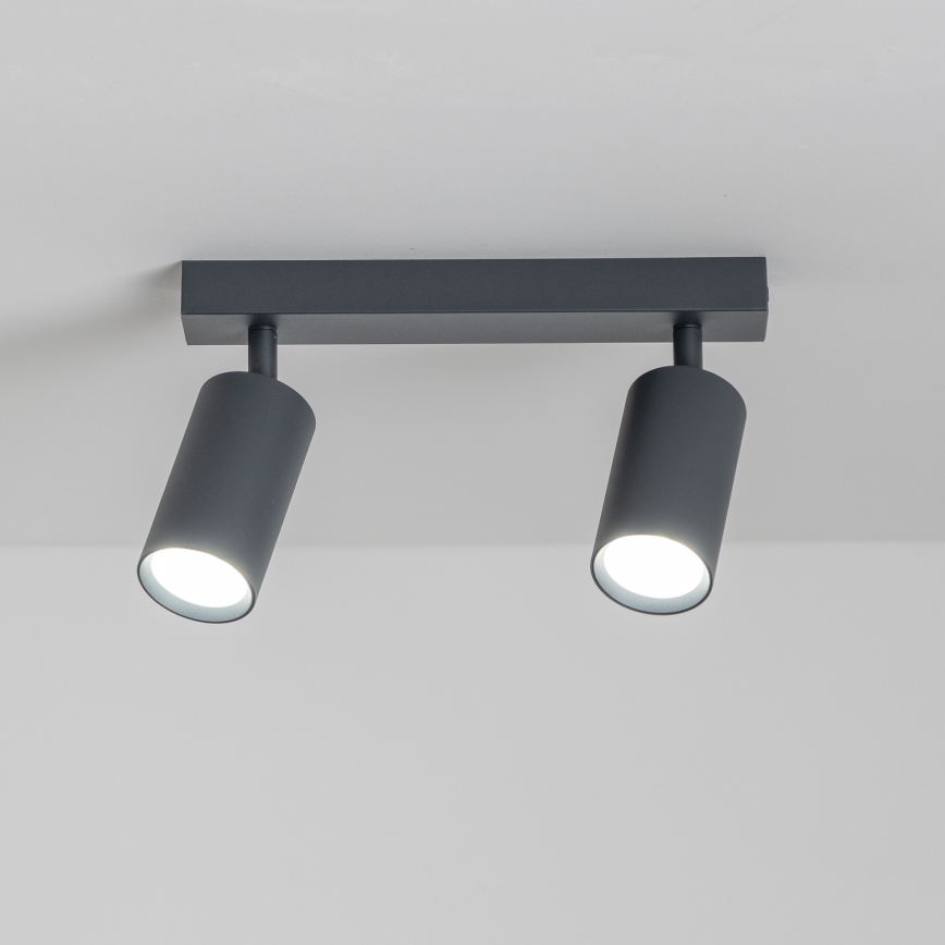 Brilagi - SELE Dimmable LED Spotlight 2x GU10/6.5W/230V 2700–6500K Anthracite
