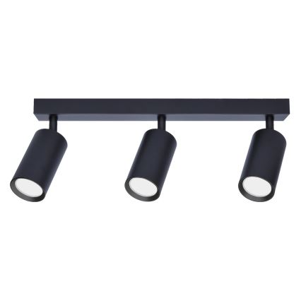 Brilagi - SELE LED RGBW Dimmable Spotlight 3xGU10/4,8W/230V 3000K Black + Remote Control