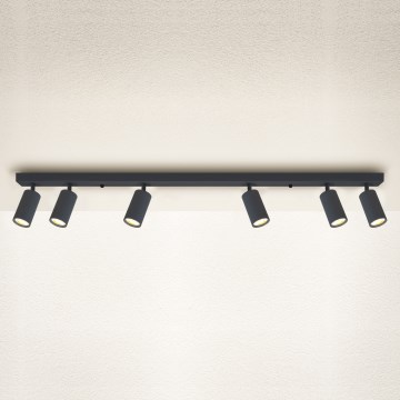 Brilagi - SELE Dimmable LED Spotlight 6xGU10/6,5W/230V 2700-6500K Anthracite