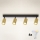 Brilagi - SELE GOLDEN Dimmable LED RGBW Spotlight, 4× GU10 (6.5 W each) — 230 V, Tunable White 2700–6500 K, Black/Gold