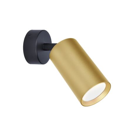 Brilagi - SELE GOLDEN LED RGBW Dimmable Spotlight 1xGU10/4,8W/230V 3000K Black/Gold + Remote Control