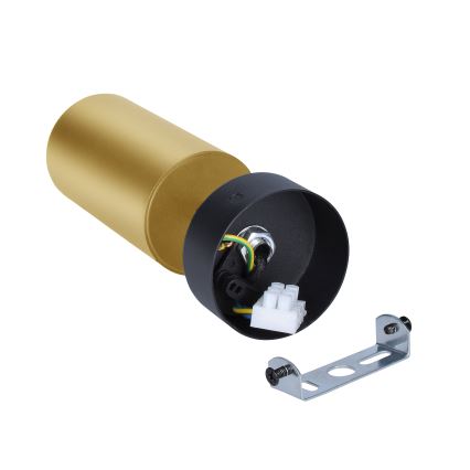 Brilagi - SELE GOLDEN LED RGBW Dimmable Spotlight 1xGU10/4,8W/230V 3000K Black/Gold + Remote Control