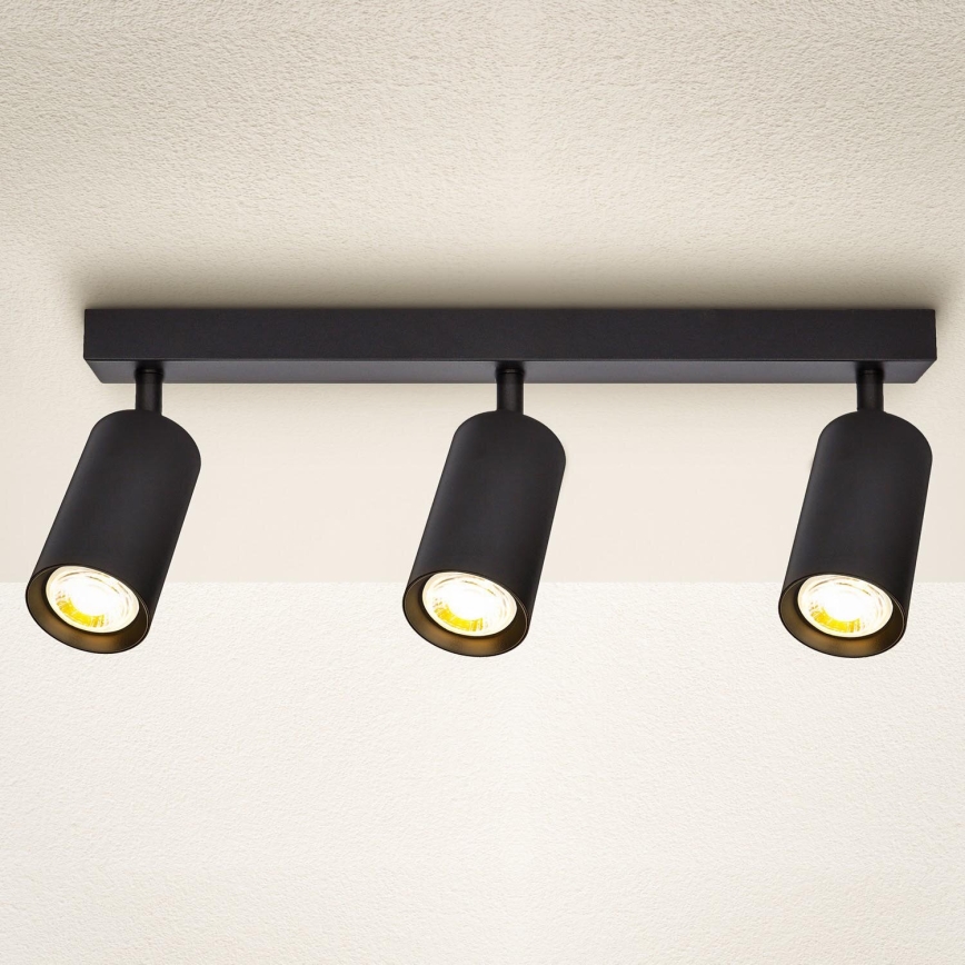 Brilagi - SELE LED Dimmable Spotlight 3xGU10/6,5W/230V 2700-6500K black