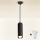 Brilagi - SELE LED RGBW Dimmable Cable Pendant 1x GU10/4.8W/230V 3000K Black + Remote Control