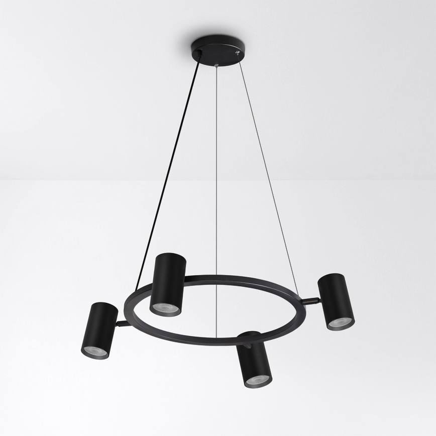 BRILAGI - SELE LED RGBW Dimmable Cable Pendant 4xGU10/6.5W/230V 2700-6500K Black